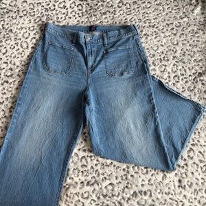 J Crew wide leg jeans